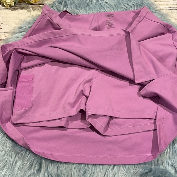 Girlfriend collective sport mini active skirt Snapdragon - Picture 9 of 9